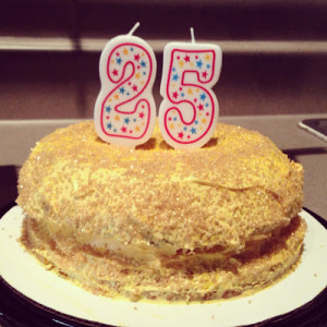 All day long I received lots of sweet messages, cards, and goodies ...