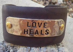 Leather Cuff Quote Bracelet Quote Jewelry, $24.00 etsy.com/shop ...