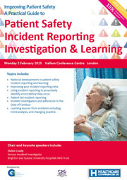 Patient Safety, Incident Reporting, Investigation & Learning