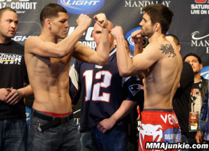 ufc nick diaz post fight 143