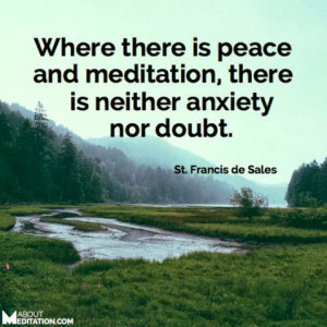 Meditation quotes - peace of mind
