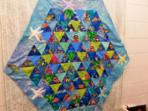 Judy is making this creative quilt for a granddaughter! It turned out ...