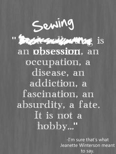 Sewing Quotes