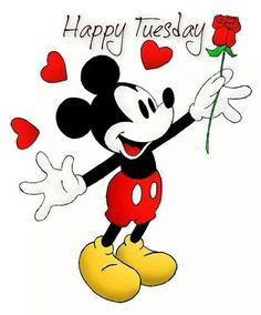 Happy Tuesday quotes quote disney mickey mouse days of the week ...