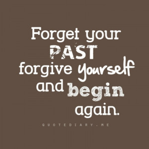 Forget, Forgive, Start Again