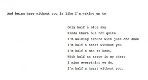 Half A Heart - Midnight Memories - One Direction -