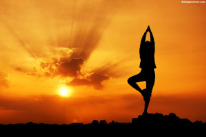 Sunrise Yoga Wallpaper,Images,Pictures,Photos,HD Wallpapers