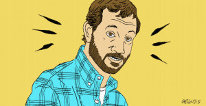 Judd Apatow by Nathan Gelgud, 2015.