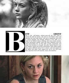Beth Greene - The Walking Dead. More