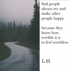 depression sad quotes true alone dark sigh self harm deep sadness ...