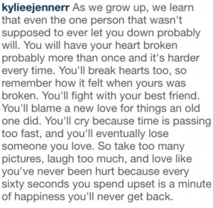 Kylie Jenner · Quotes via ken-dall-jen-ner