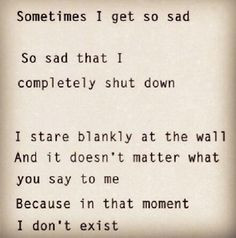 Sometimes when as a child we've had the impression we didn't count for ...