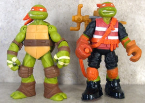 Teenage Mutant Ninja Turtles 2012 Ooze Chuckin Mikey Playmates Tmnt