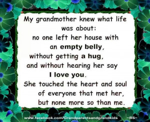 this is totally my nana love her so much same goes for my kids ...