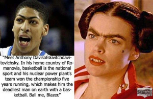 SportsMemes.net > Basketball Memes > Meet Anthony Davis...