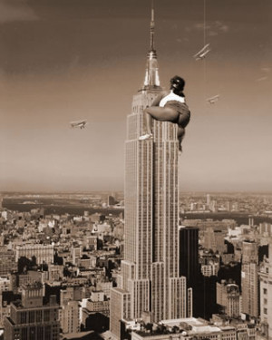 king kong on empire state building