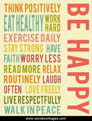 Daily positive thoughts