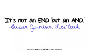 Quotes on Super Junior - sweet quotes cute funny inspiring quote ...