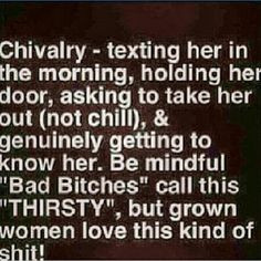 Chivalry is not dead!