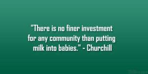 Funny Investment Quotes Churchill quote 25 uplifting