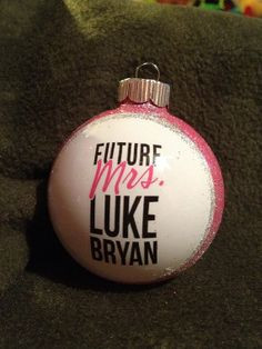Future Mrs. Luke Bryan Inspired Christmas Tree by IzzysCreation, $12 ...