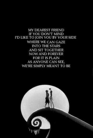 Jack skellington quote.