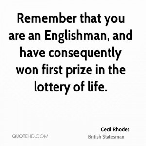 John Cecil Rhodes Quotes