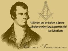 Famous Freemasons Famous freemasons: bro.