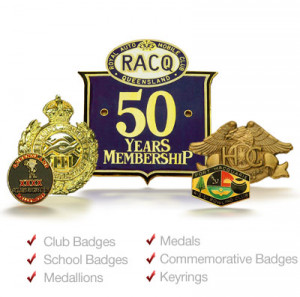 Badges Engraved Badges Precious Metal Badges Club Badges School Badges ...