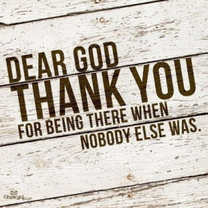 ... yourself to others and start being thankful for who you are.