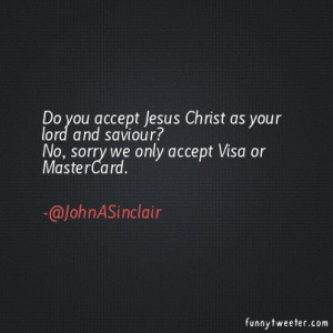 You Accepted Jesus Christ