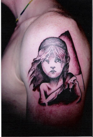 tattoo les miserables by les miserables tattoo les miserables tattoo ...
