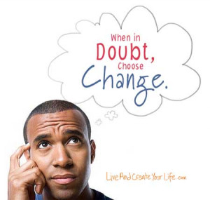 When In Doubt...