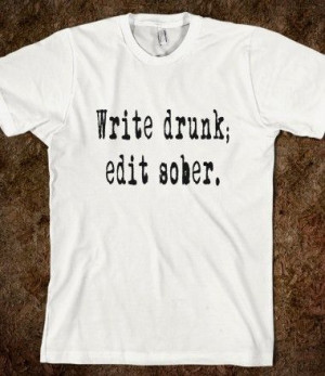 ... edit sober.