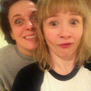 Amanda Abbington and Rebecca Callard