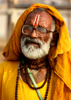 Indian Sadhu Varanasi...