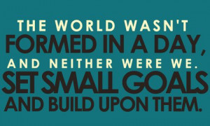 small goals