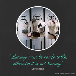 Coco Chanel Quote – Je Suis. PARIS Image