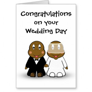 cartoon_bride_and_groom_wedding_congratulations_card ...
