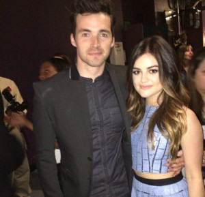 Lucy Hale & Ian Harding #Ezria