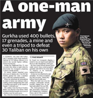 One-Man Army: Badass Gurkha!