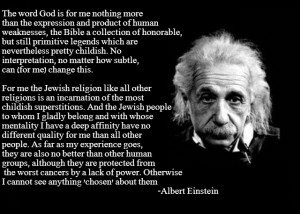 Atheist Einstein