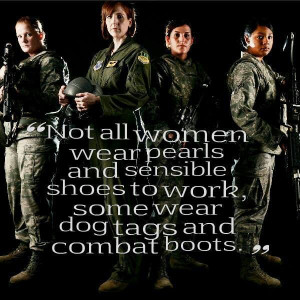 Happy Memorial Day to all of the women in combat