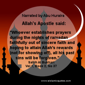 Hadith on Ramadan