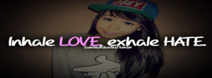 Cover Photos For Facebook Swag Girls Exhale hate facebook quote