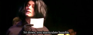 ... guy, inarticulate bumble, sit down, snape, a very potter musical, avpm
