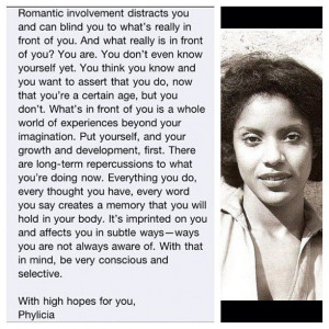 Phylicia Rashad: Letter To Her 21-Year Old Self