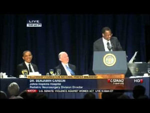 Dr. Benjamin Carson’s gifted hands help to produce miracles