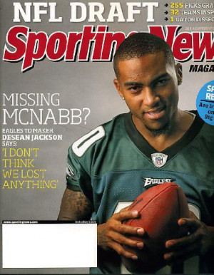 Sporting News May 10 2010 DeSean Jackson/Philadelphia Eagles, Notre ...