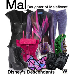 ... Descendants.: Mal Outfits, Disney Style, Descendent, Clothing, Mal S